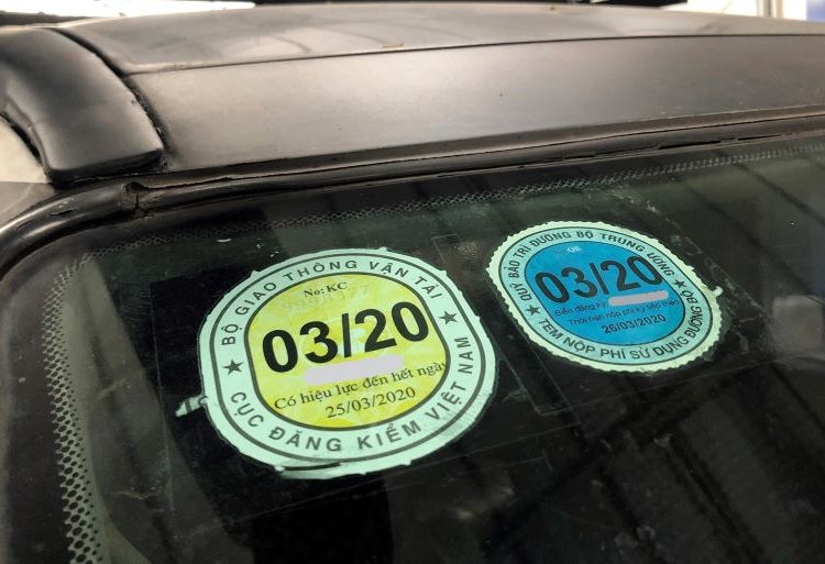 Phạt hạn đăng kiểm