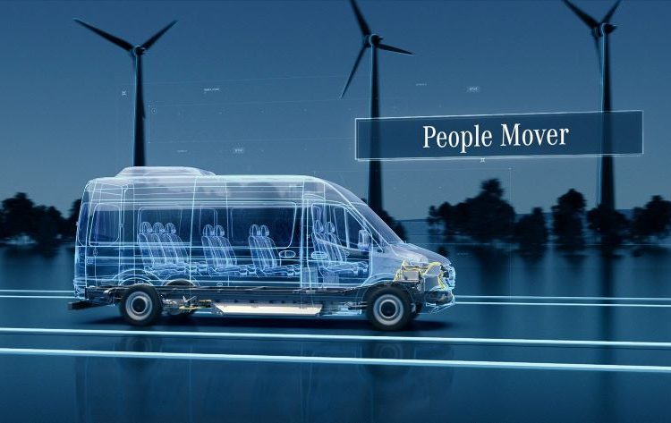 Mercedes sắp ra mắt mẫu xe van chạy điện eSprinter thế hệ mới
