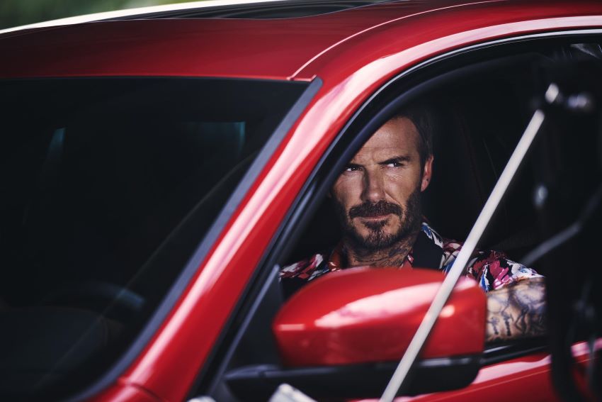 David Beckham Maserati