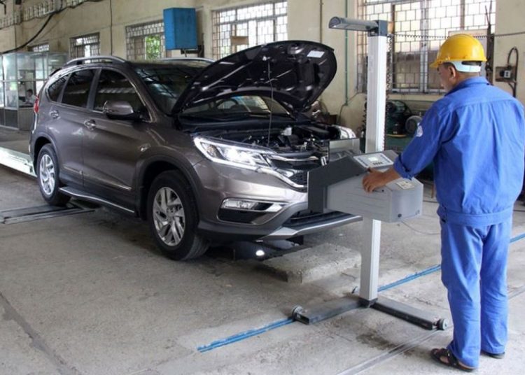 xe dừng đăng kiểm