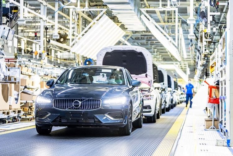 doanh số Volvo 2021