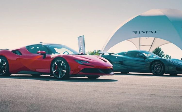 [Video] “Siêu bão” Rimac Nevera “hủy diệt” Ferrari SF90 Stradale