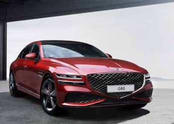 Lộ diện Genesis G80 2021 phiên bản Sport trước khi ra mắt