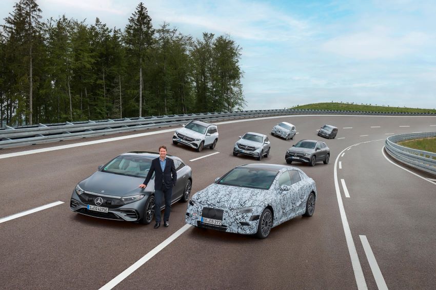 Mercedes-Benz sắp trình làng phiên bản xe điện Maybach 