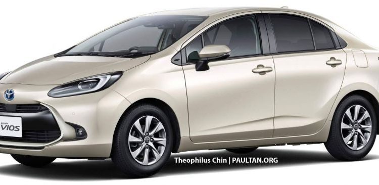 Phác thảo thiết kế Toyota Vios thế hệ mới