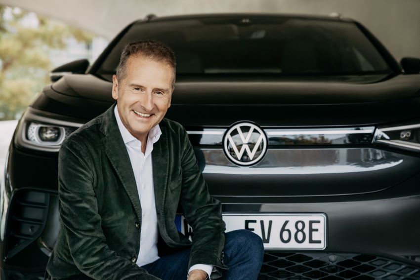 Ông chủ Herbert Diess của Volkswagen.