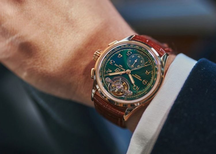 đồng hồ Breitling Premier B21 Chronograph Tourbillon 42 Bentley Limited Edition