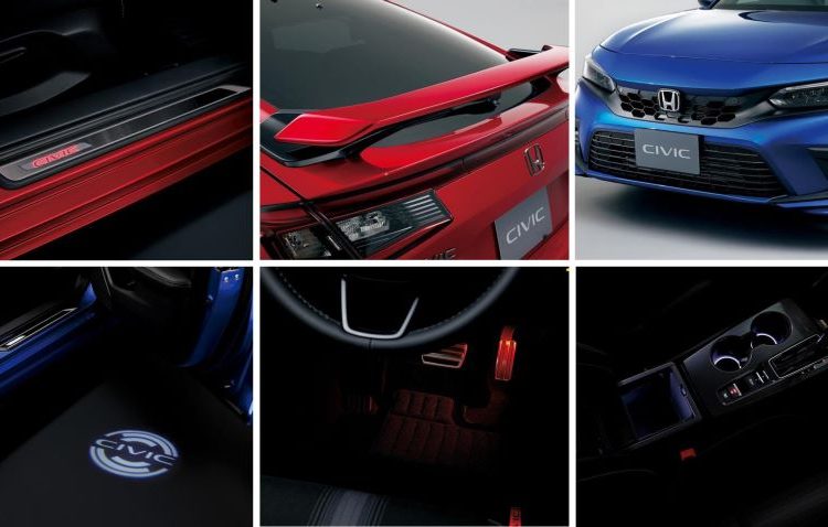 Honda trình làng bộ phụ kiện mới cho Civic Hatchback 2022