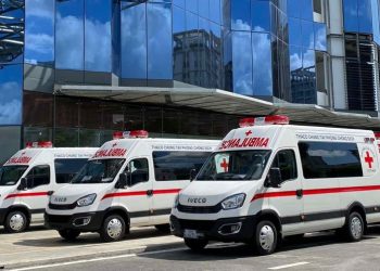 Thaco tặng xe cứu thương