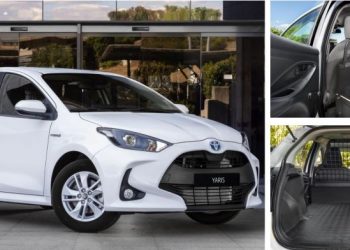 Toyota Yaris ECOVan 2 chỗ ngồi, động cơ hybrid, khoang chở hàng 720 lít