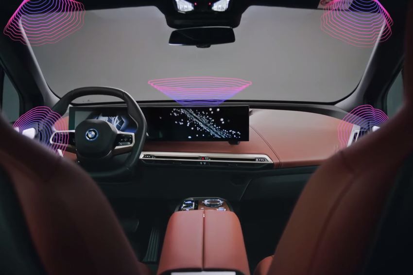 Hệ thống âm thanh 30 loa của BMW iX 2022