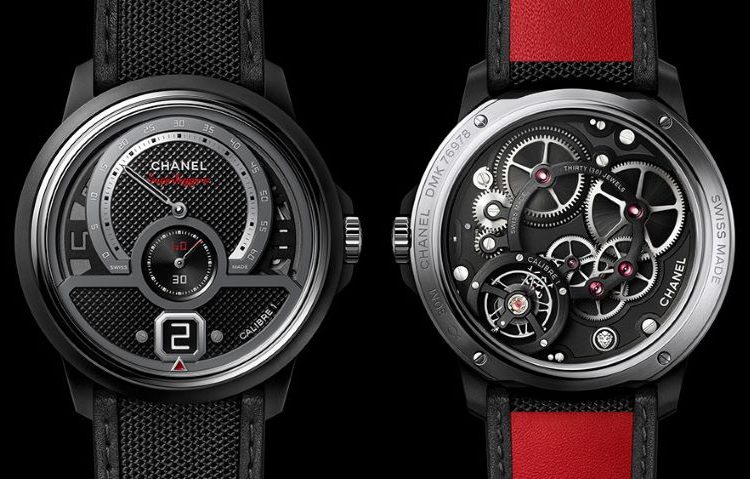 Đồng hồ Monsieur Superleggera mới của Chanel được thiết kế như đồng hồ tốc độ của siêu xe