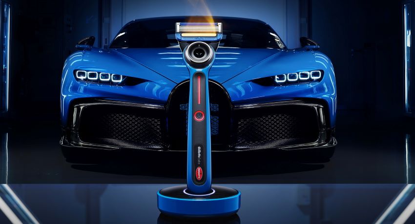 dao cạo râu Bugatti