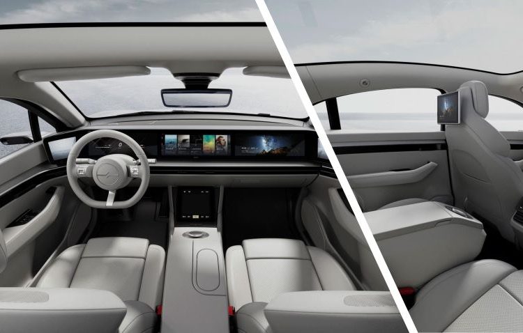 Xe điện Sony Vision-S