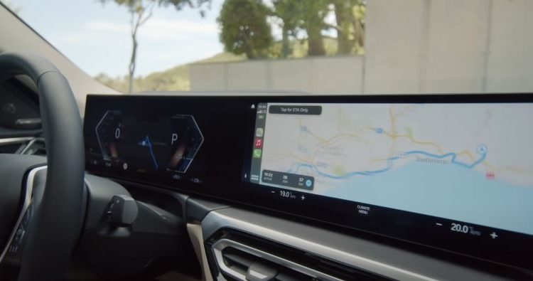 BMW i4 Apple CarPlay