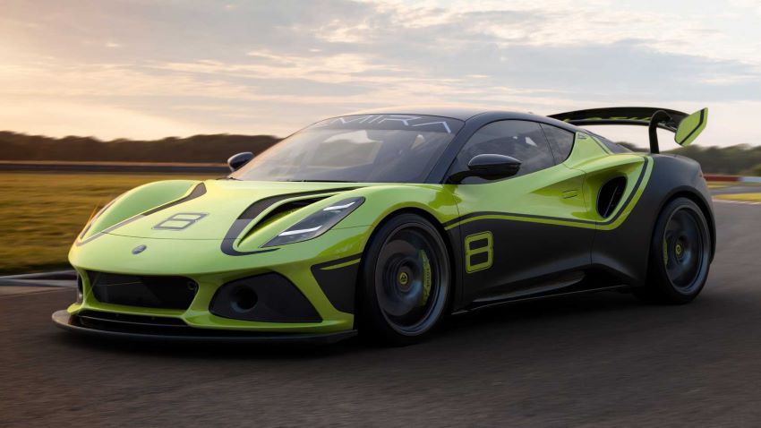 Lotus Emira GT4 mới