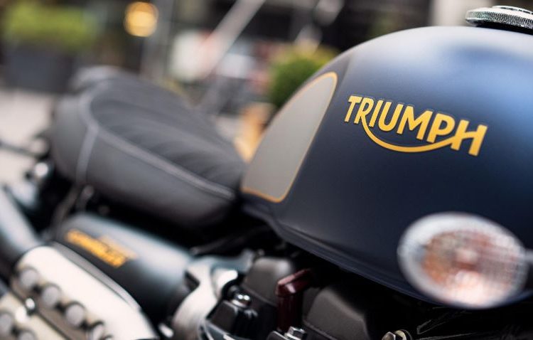 Triumph Bonneville Gold Line