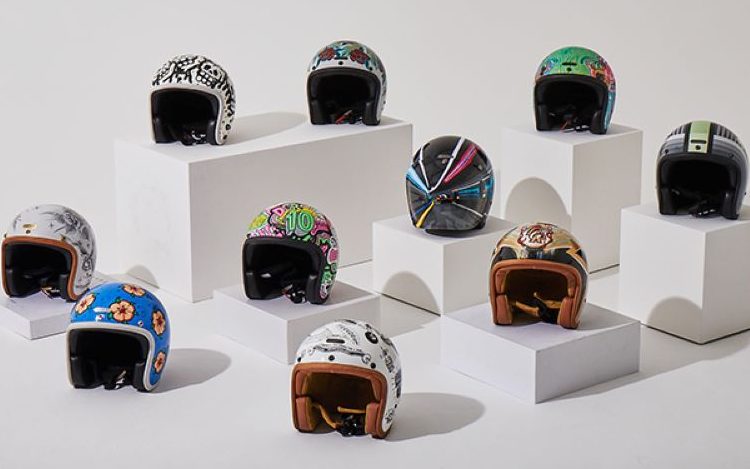 10 mẫu thiết kế mũ bảo hiểm Hedon do 10 nghệ sĩ trên thế giới sáng tạo