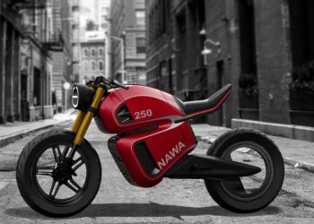 Mô tô điện cỡ nhỏ NAWA Racer Concept chạy 300 km mỗi lần sạc