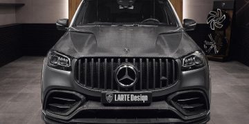 Mercedes-AMG GLS 63 “lột xác” với gói độ sợi carbon “Winner” Larte Design