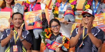 MISS Nguyễn Thị Ái Tâm và những nhà vô đích đầu tiên sau 2 ngày thi đấu