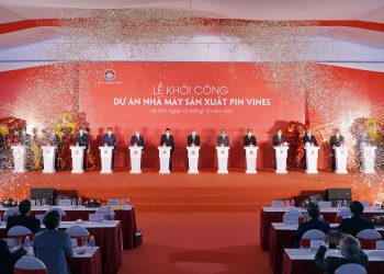 Vingroup khởi công nhà máy sản xuất pin Pin VinES tại khu kinh tế Vũng Áng, Hà Tĩnh