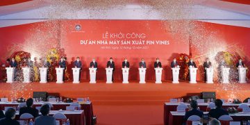 Vingroup khởi công nhà máy sản xuất pin Pin VinES tại khu kinh tế Vũng Áng, Hà Tĩnh