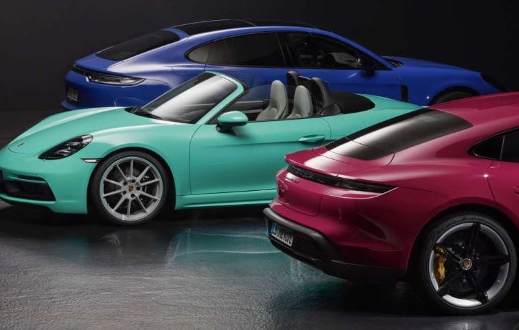 Sơn theo mẫu Porsche