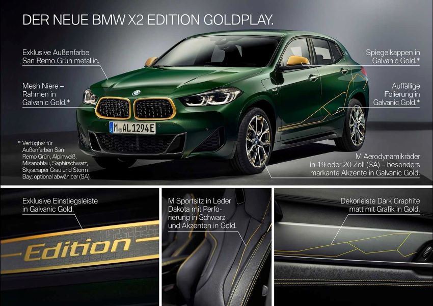 BMW X2 GoldPlay 2023