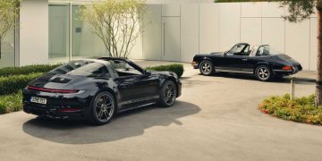 Cận cảnh chiếc 911 Targa GTS 2022 phiên bản kỷ niệm 50 năm Porsche Design