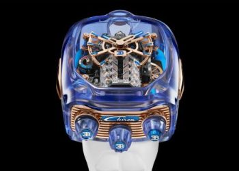 Bugatti Chiron Blue Sapphire Crystal