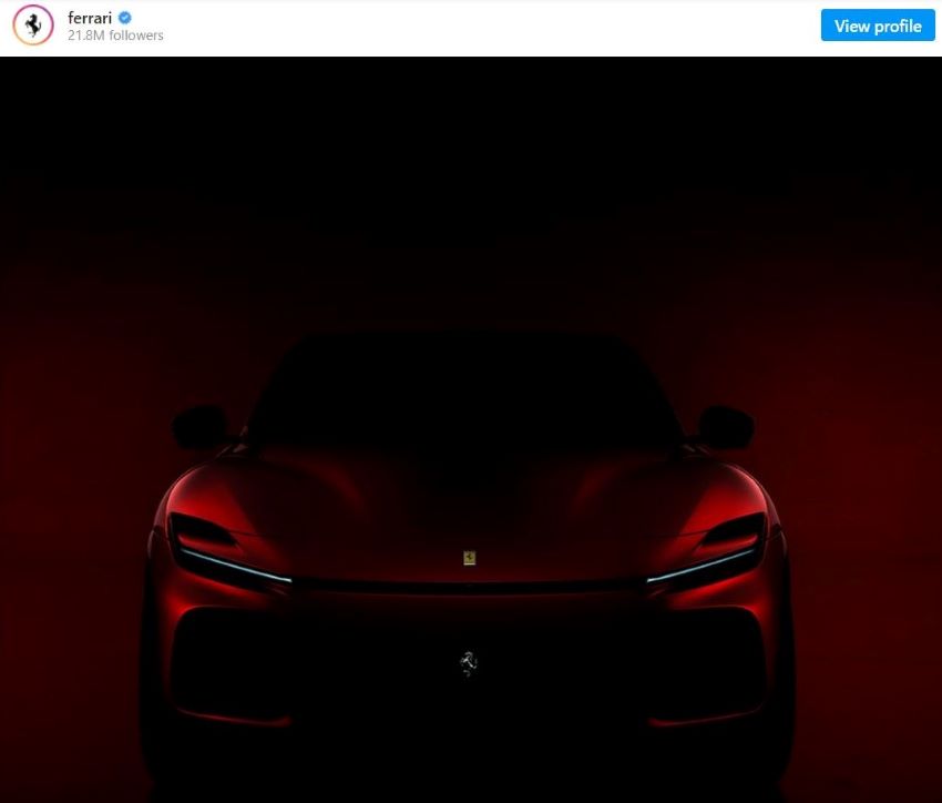 Ferrari Purosangue 2023