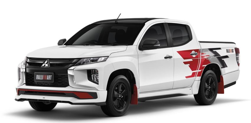 Mitsubishi Triton Ralliart mới