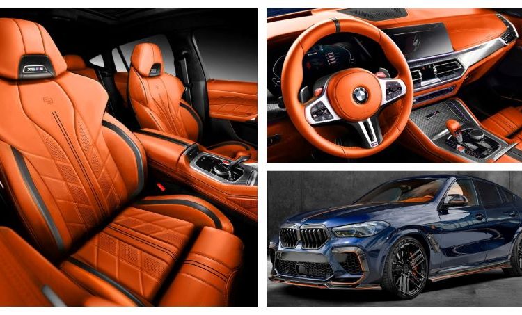 BMW X6 M của Carlex Design với nội thất màu da như xe Lamborghini