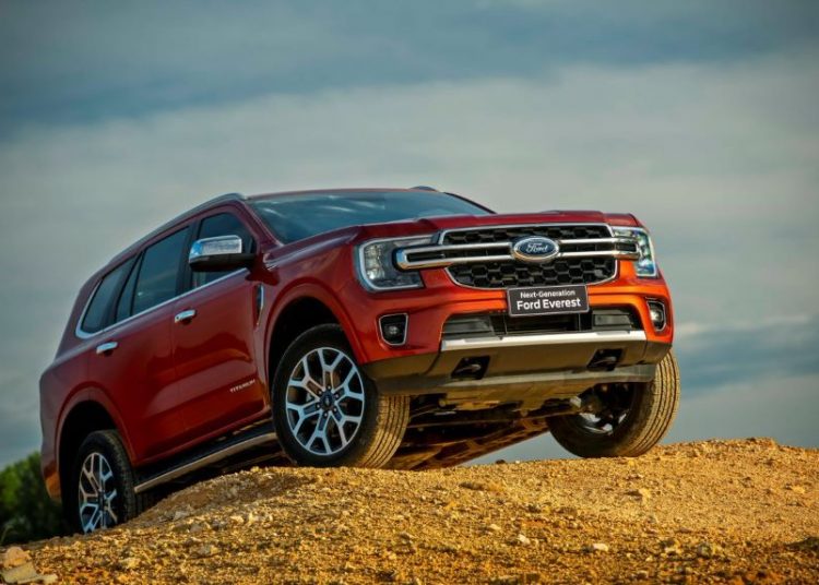 Giá Ford Everest mới