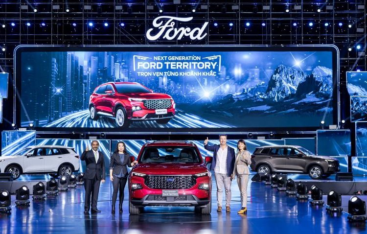 Ford Territory thế hệ mới ra mắt 3 phiên bản tại Việt Nam, giá từ 822 triệu đồng