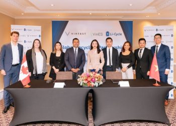 VinES và Li-Cycle công bố hợp tác về tái chế pin lithium