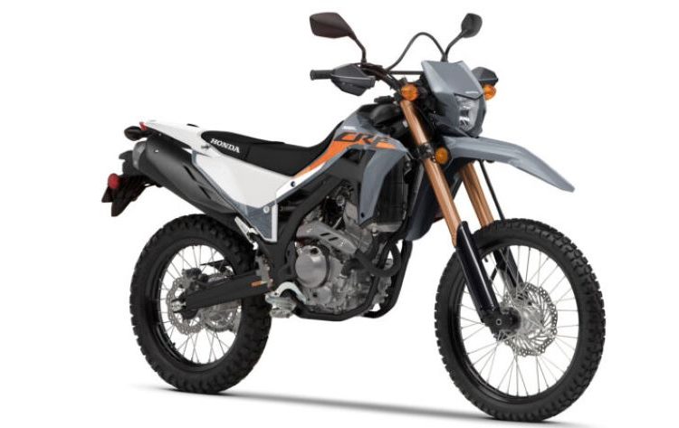 Honda CRF300L 2023 với màu mới và trang bị ốp bảo vệ khớp ngón tay