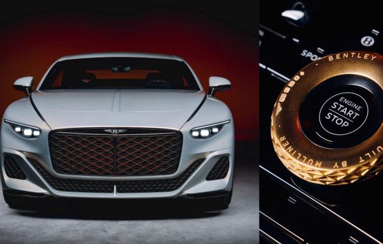 Bentley Batur được trang trí bằng kỹ thuật in 3D với Vàng 18 karat