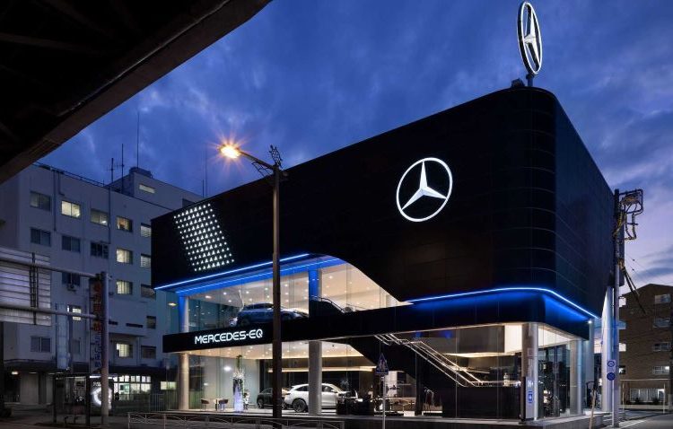 Mercedes-Benz mở đại lý chỉ bán xe điện đầu tiên tại Yokohama, Nhật Bản