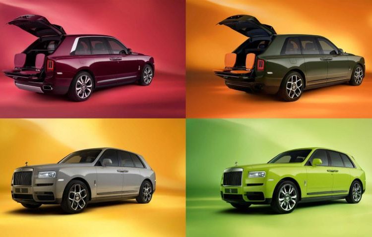 Bộ sưu tập Re-Belle và Fu Shion của Rolls-Royce Cullinan có màu sắc lấy cảm hứng từ thời trang