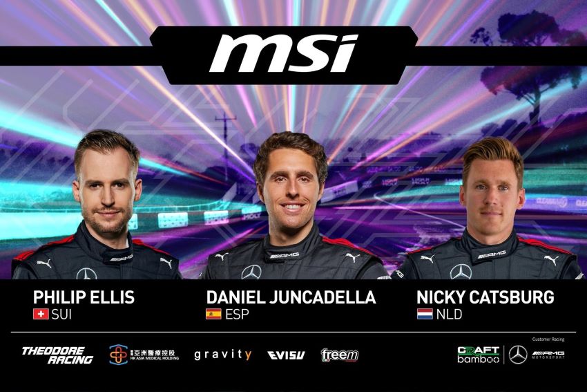 MSI Mercedes-AMG Team Craft-Bamboo Racing