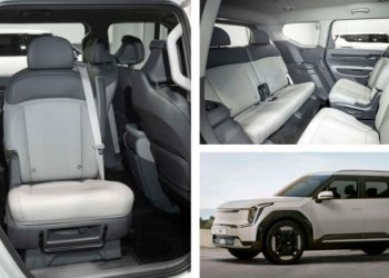 Lộ diện Kia EV9 trang bị hàng ghế thứ 2 xoay 180 độ