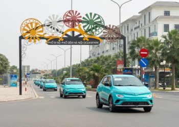 Taxi Xanh SM công bố giá cước dịch vụ taxi điện tại Hà Nội