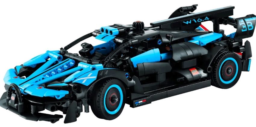 LEGO Technic Bugatti Bolide màu xanh