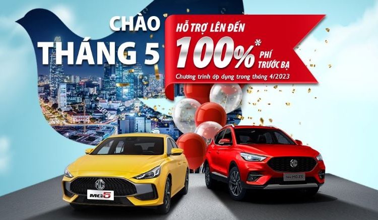 Ưu đãi MG tháng 5