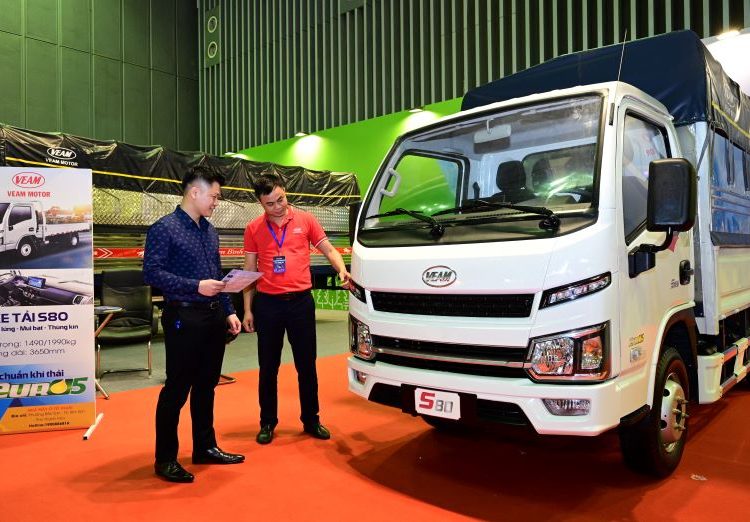 VEAM giới thiệu mẫu xe tải S80 mới tại triển lãm Autotech & Accessories 2023