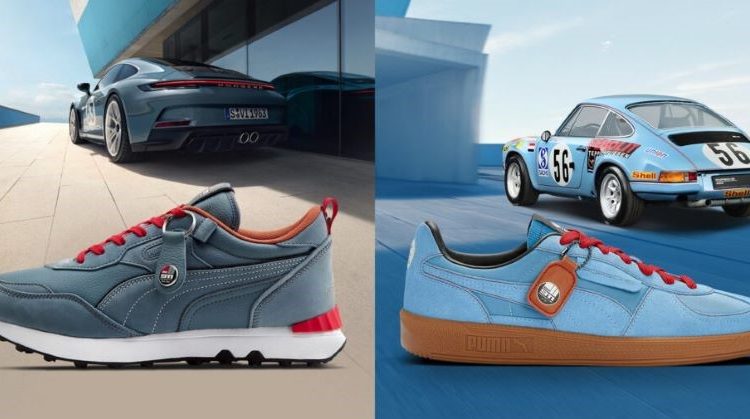 Puma ra mắt hai đôi giày phiên bản kỷ niệm 60 năm dòng xe Porsche 911