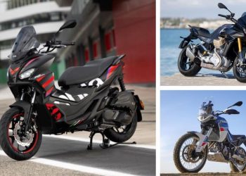3 mẫu xe Aprilia SR GT Replica 200, Aprilia Tuareg 660 và Moto Guzzi V100 Mandello S ra mắt tại Việt Nam