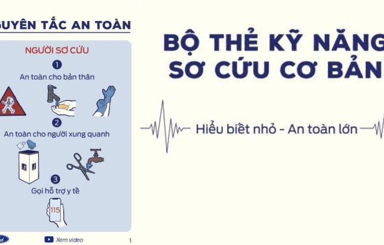 Ford Việt Nam ra mắt dự án Chia sẻ kĩ năng sơ cứu cơ bản
